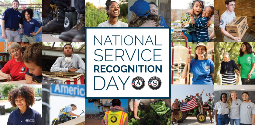 Kim Dennin, AmeriCorps VISTA, talks National Service Recognition Day