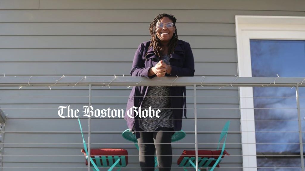 Jhanev Allen Butler, photo by Jonathan Wiggs/The Boston Globe